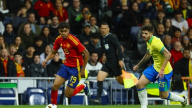 España no logra imponerse a Brasil, que empató en el último minuto (3-3)