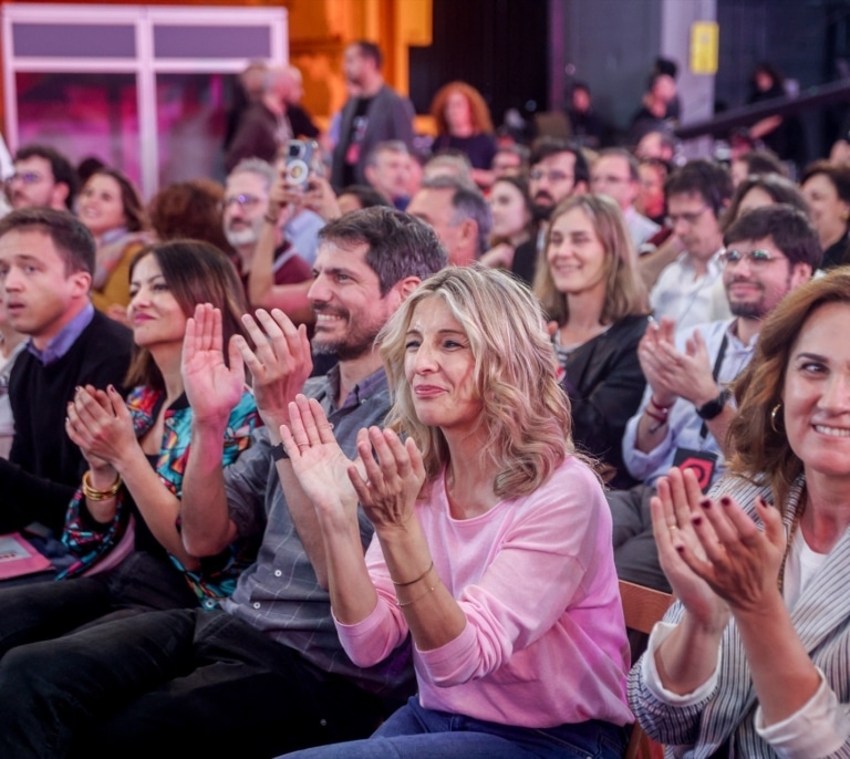 Yolanda Díaz se impone en la asamblea de Sumar tras una raquítica participación del 11%