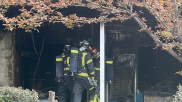 La explosión de un local en La Elipa deja dos heridos con quemaduras leves