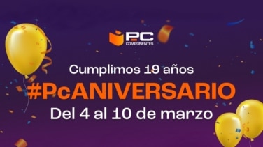 ¡Descuentos de hasta el 40% en tecnología, informática y gaming por el aniversario de PcComponentes!