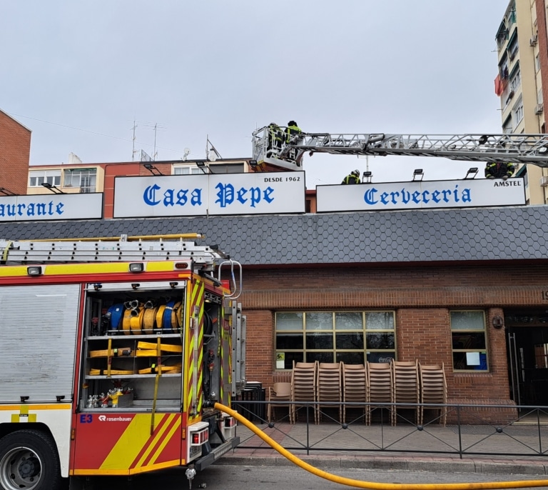 Incendio en Casa Pepe, el famoso bar de las tapas de alitas de pollo