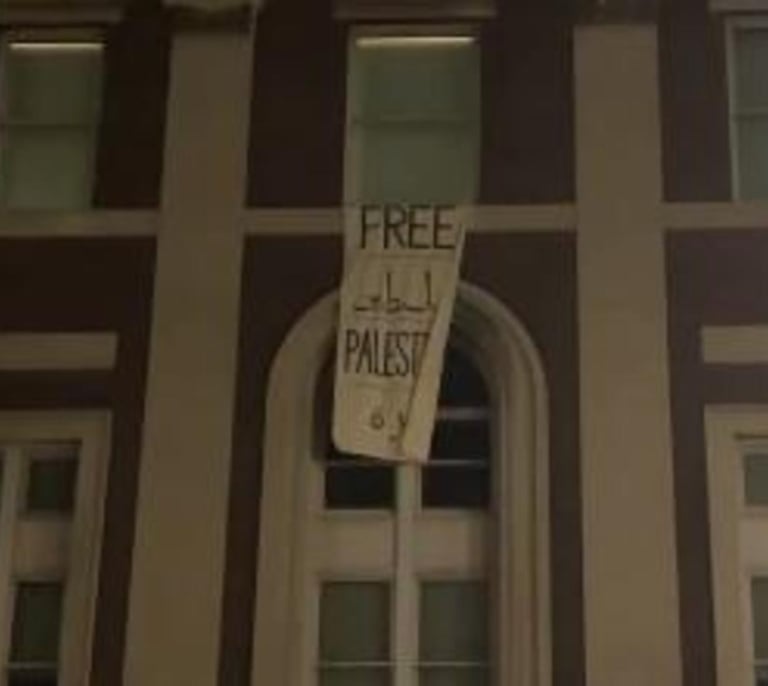 La protesta estudiantil en EEUU escala con la toma de un edificio de la Universidad de Columbia