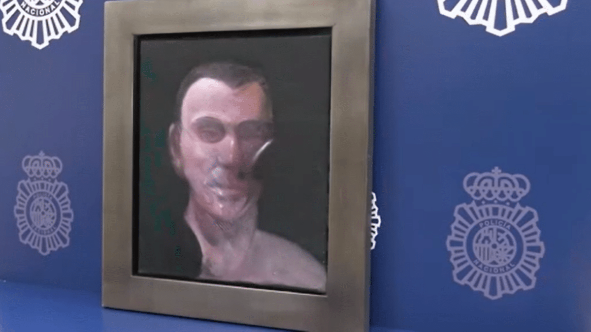 La Policía recupera un cuadro de Francis Bacon robado en 2015 y valorado en cinco millones de euros