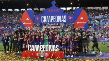 El Barcelona arrolla a la Real Sociedad y logra la Copa de la Reina