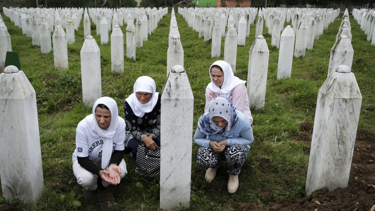 Cementerio en Srebrenica.
