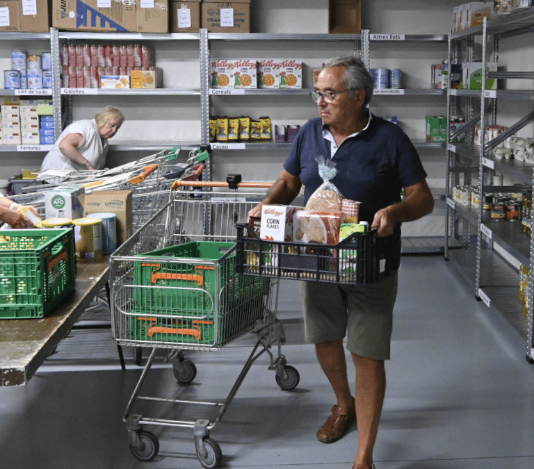 Más pobreza y menos donativos: aumenta el riesgo de exclusión en España según los Bancos de Alimentos