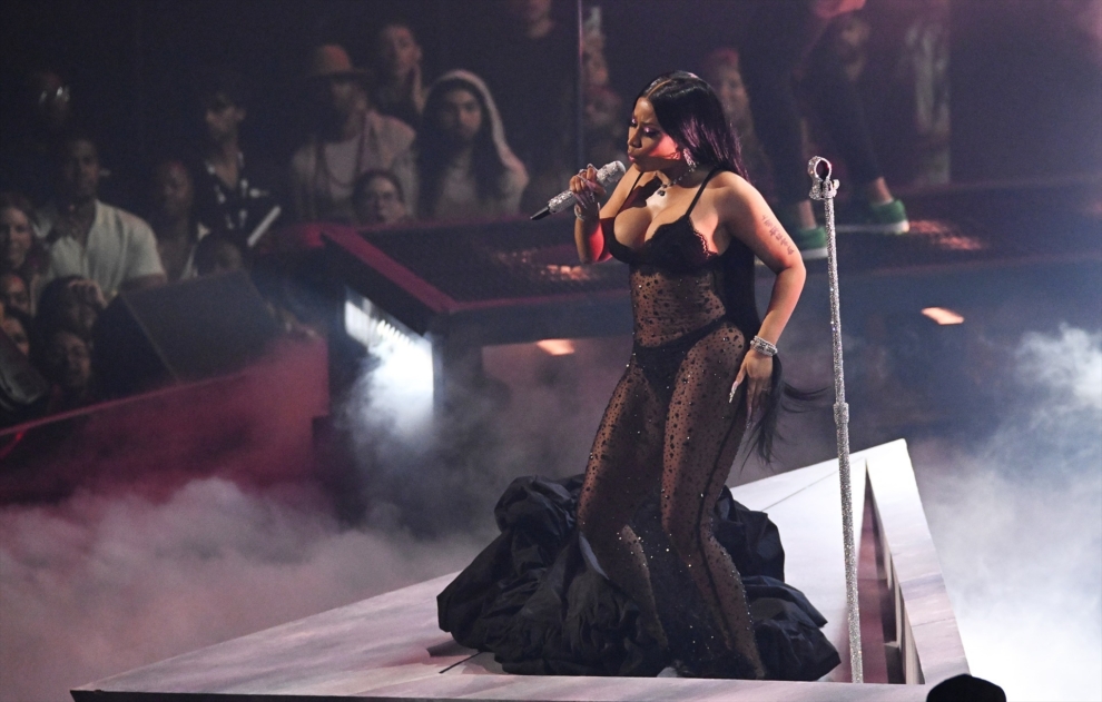 Nicki Minaj, durante una actuación el pasado mes de septiembre. 