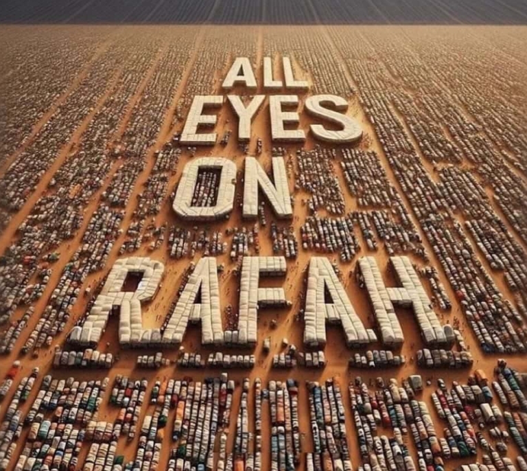 'All Eyes on Rafah': el lema viral y polémico que inunda las redes