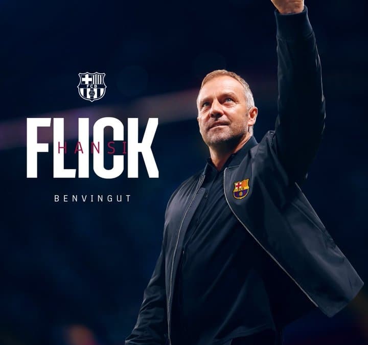Hansi Flick, nuevo entrenador del Barcelona