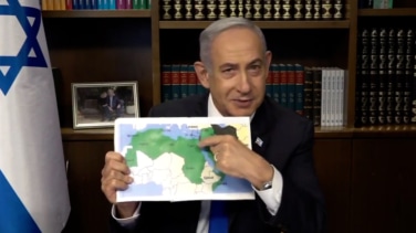 Netanyahu muestra en televisión un mapa de Marruecos que no incluye el Sáhara Occidental