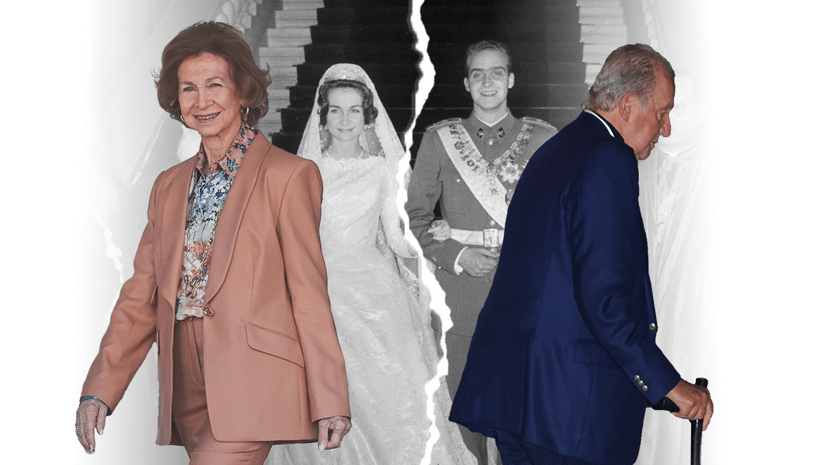 El rey Juan Carlos y doña Sofía celebran su aniversario más distanciados que nunca.