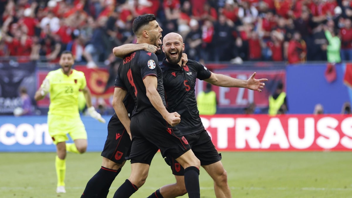 Primera sorpresa de la Eurocopa: Albania empata con Croacia en el descuento