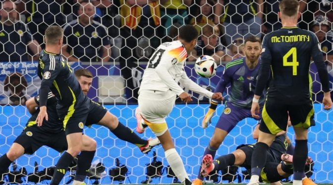 La pegada de Alemania hace historia en el estreno de su Eurocopa