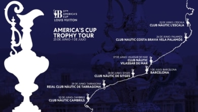 El ‘Trophy Tour’ oficial de la 37ª Louis Vuitton America’s Cup pasará por siete ciudades catalanas