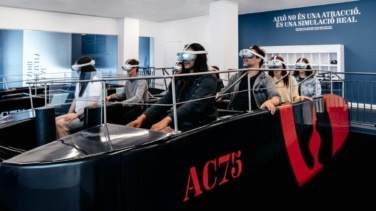 America's Cup Experience lleva a Barcelona el simulador de AC75, el 'Fórmula 1 del mar'