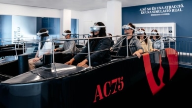 America's Cup Experience lleva a Barcelona el simulador de AC75, el 'Fórmula 1 del mar'