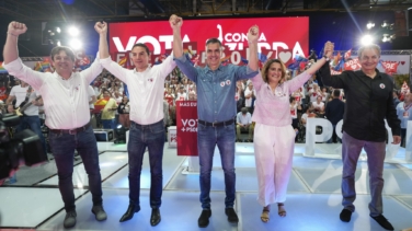 El PSOE cierra con optimismo las europeas: empate y hasta "darse el gustazo de ganar" al PP