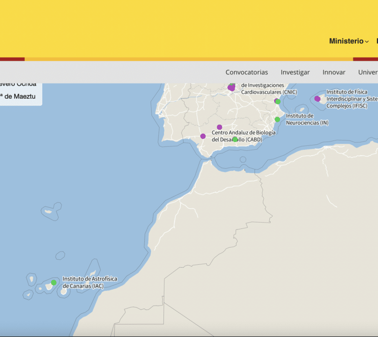 El ministerio de Ciencia difunde en su web un mapa de Marruecos que incluye el Sáhara Occidental