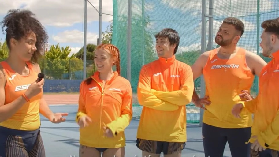 La selección española de atletismo vestirá de naranja en los Juegos Olímpicos de París 2024