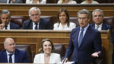 Sánchez descarta elecciones hasta 2027 y Feijóo le pide que lo deje ya: "Tiene una vicepresidenta que ha dimitido un poquito"