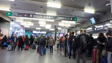 Nuevos retrasos en la salida de trenes colapsan Atocha