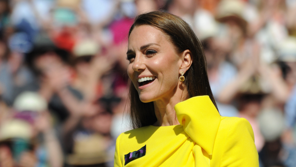Kate Middleton, en una foto de archivo de su aparición en la final de Wimbledon de 2022.