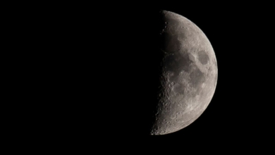 Luna en cuarto creciente de junio 2024: cuándo es, dónde verla