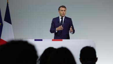 Macron se presenta como el garante de los valores de la República frente a "las alianzas contra natura de los extremos"