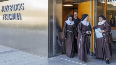 Las monjas 'cismáticas' se atrincheran ante su desahucio del monasterio: "No entregaremos las llaves al Arzobispado"