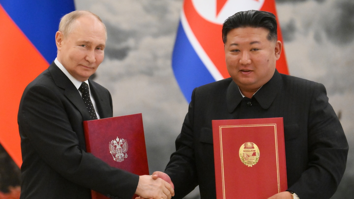 Putin y Kim Jong-un firman un acuerdo militar estratégico