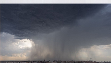 Qué es un reventón húmedo: el fenómeno que provocó lluvias abundantes y repentinas en Madrid