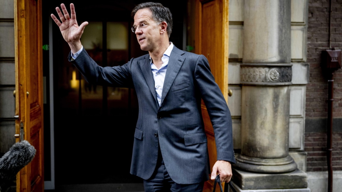 Mark Rutte, primer ministro holandés en funciones