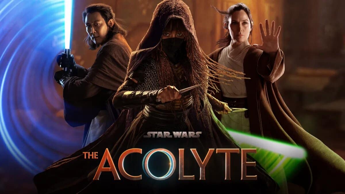 Imagen promocional de la serie de The Acolyte, de Star Wars, en Disney