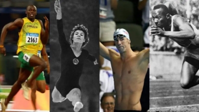 Quiénes son los 10 deportistas con más medallas en la historia de los Juegos Olímpicos