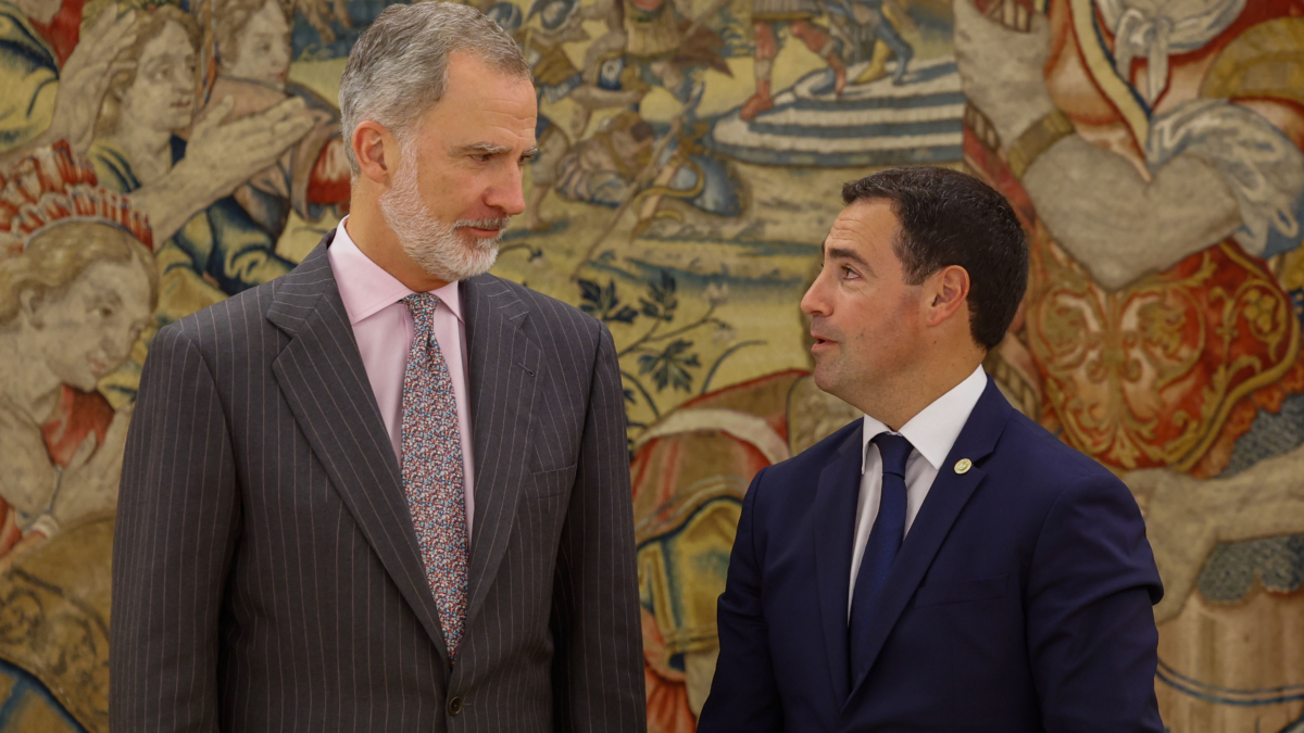 El Gobierno vasco 'esconde' la audiencia de dos horas del Rey al lehendakari Pradales