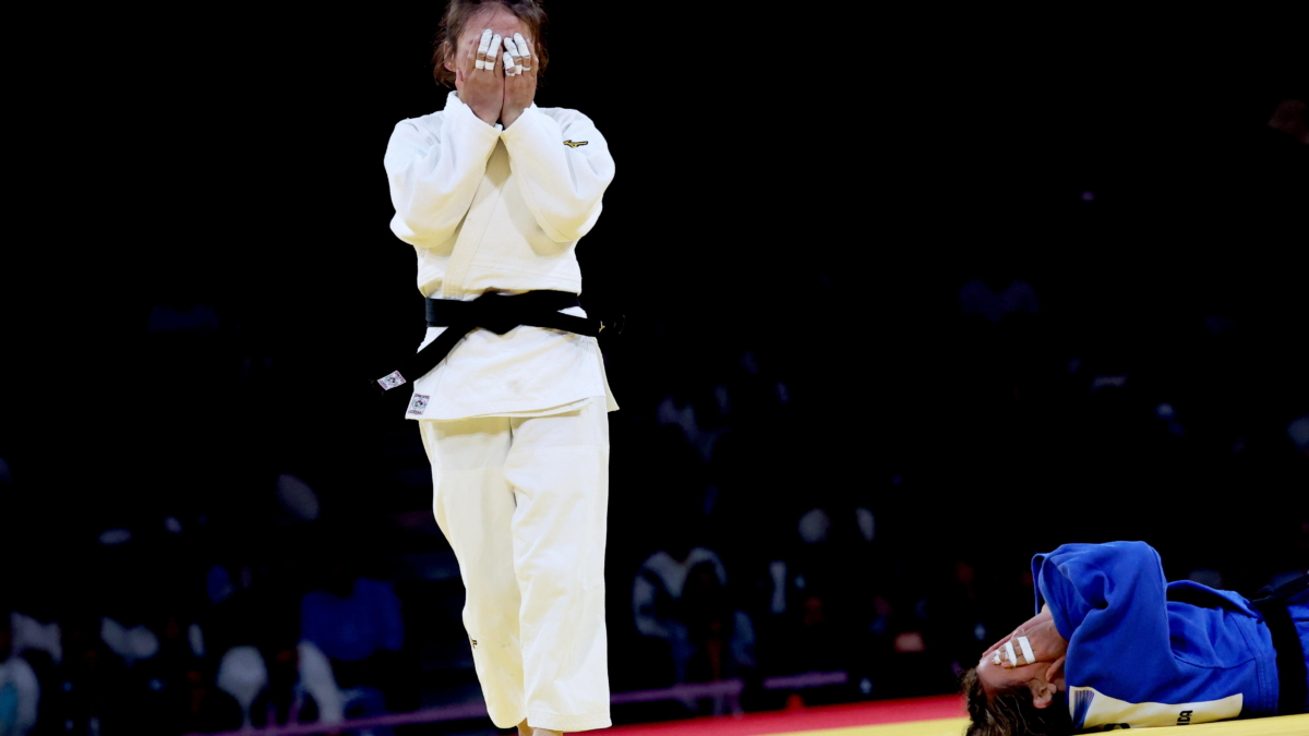 Baasankhuu Bavuudorj derrota a Laura Martínez en la semifinal olímpica
