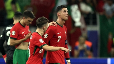 Las lágrimas de Cristiano Ronaldo tras fallar un penalti decisivo con Eslovenia