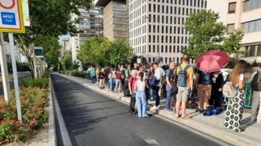 Begoña Gómez llega a los juzgados entre fuertes medidas de seguridad