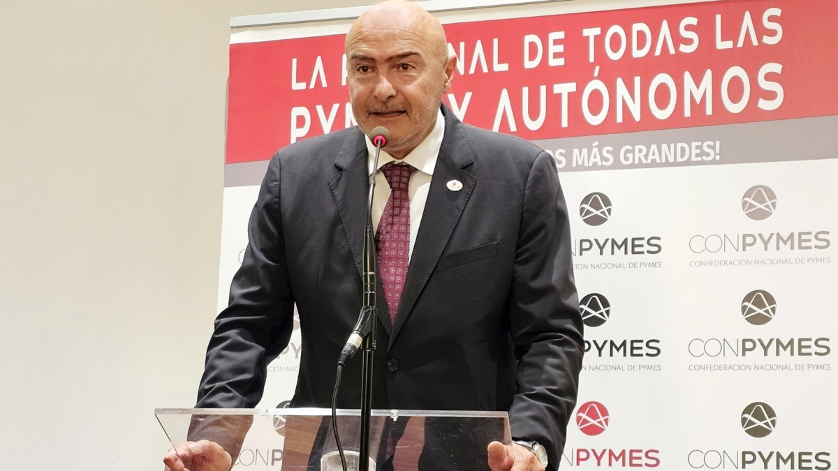 El presidente de la Confederación Nacional de Pymes (Conpymes), José María Torres.