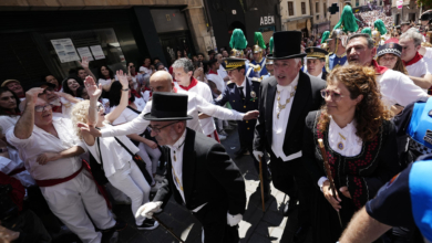 Insultos al alcalde de Pamplona en el día grande de San Fermín