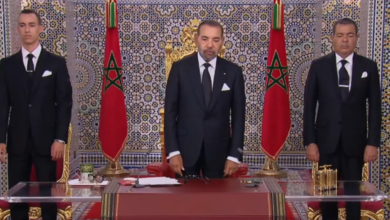 Un Mohamed VI desmejorado evita hablar del Sáhara y el apoyo francés y centra su discurso en Gaza y la sequía