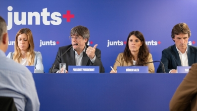 Junts organiza un acto de apoyo a Puigdemont ante su regreso "en circunstancias no deseadas"