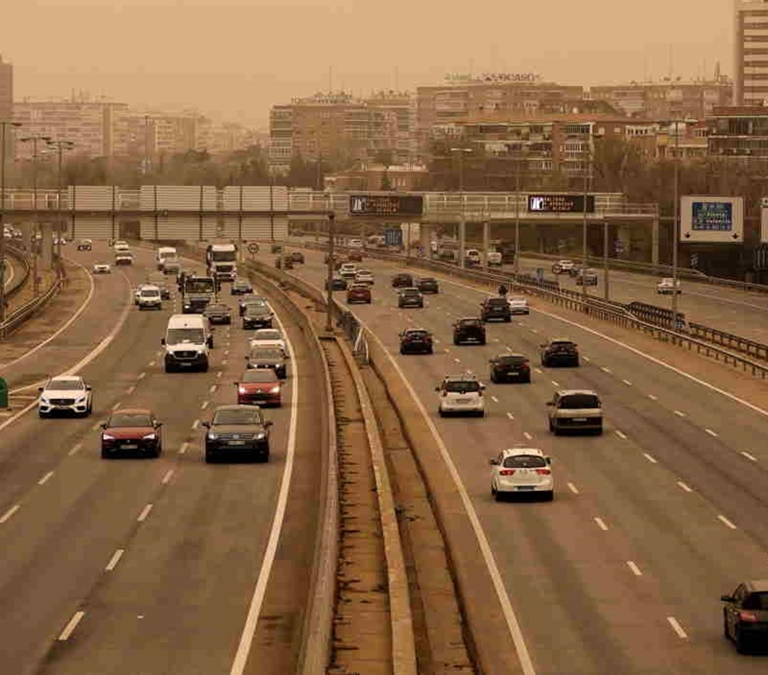 Madrid en alerta: llega una masa de aire africano que afecta a la calidad del aire