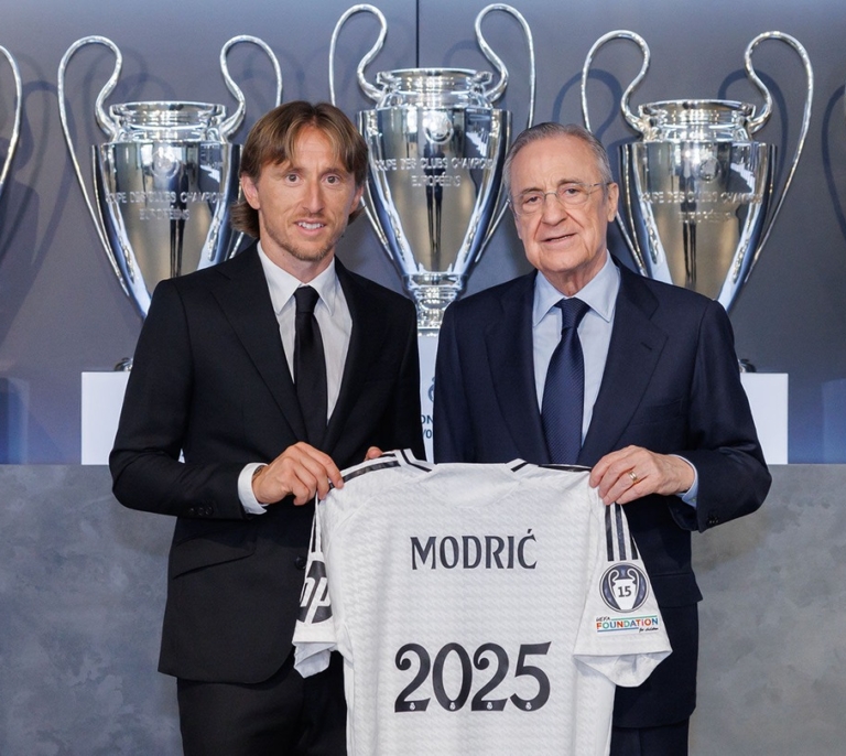 El Real Madrid renueva a Luka Modric