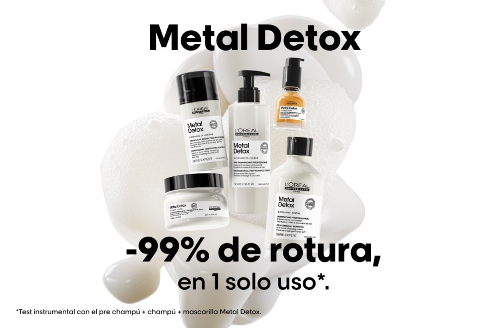 Productos L'Oréal Metal Detox