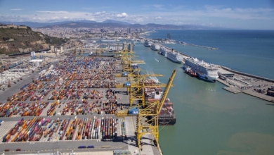 El Puerto de Barcelona crece un 24% en tráfico de contenedores impulsado por la Guerra de Gaza