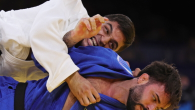 El judoca Tristani 'Tato' Mosakhlishvili, por la mínima, se queda sin medalla