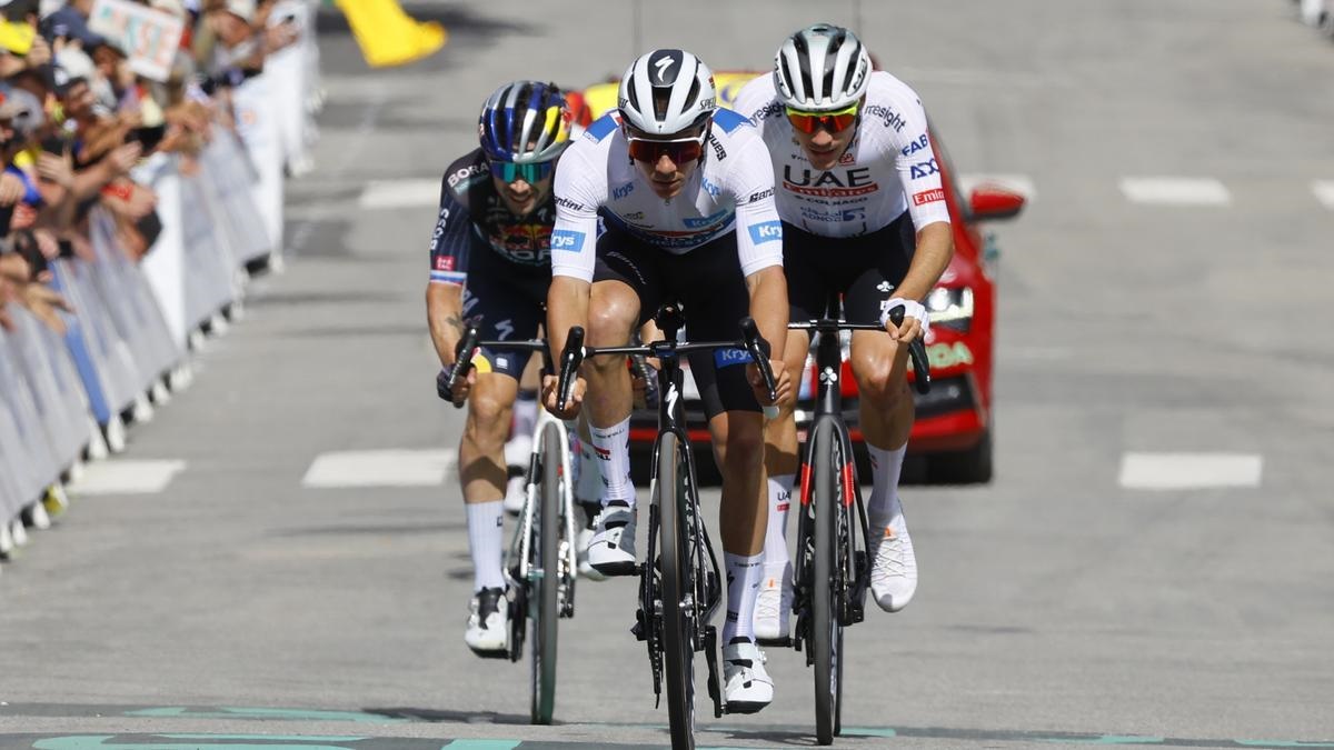 Tadej Pogacar triunfó en el cuarto día del Tour de Francia 2024