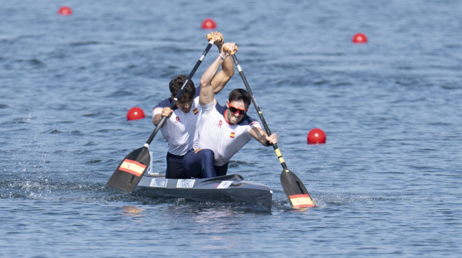 Medalla de Bronce para España en Piragüismo C2 500m en los Juegos Olímpicos