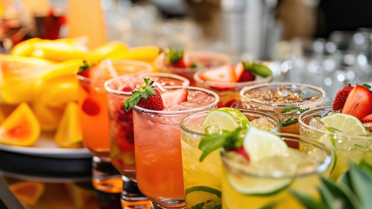 Bebidas refrescantes caseras